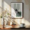 Abstract Leafscape Premium Wall Decor