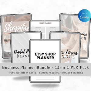 Business Planner Bundle - 14-in-1 PLR Pack