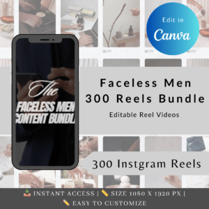 300 faceless Instagram reels