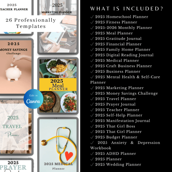 2025 Planners Bundle