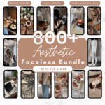 Faceless Aesthetic reels bundle